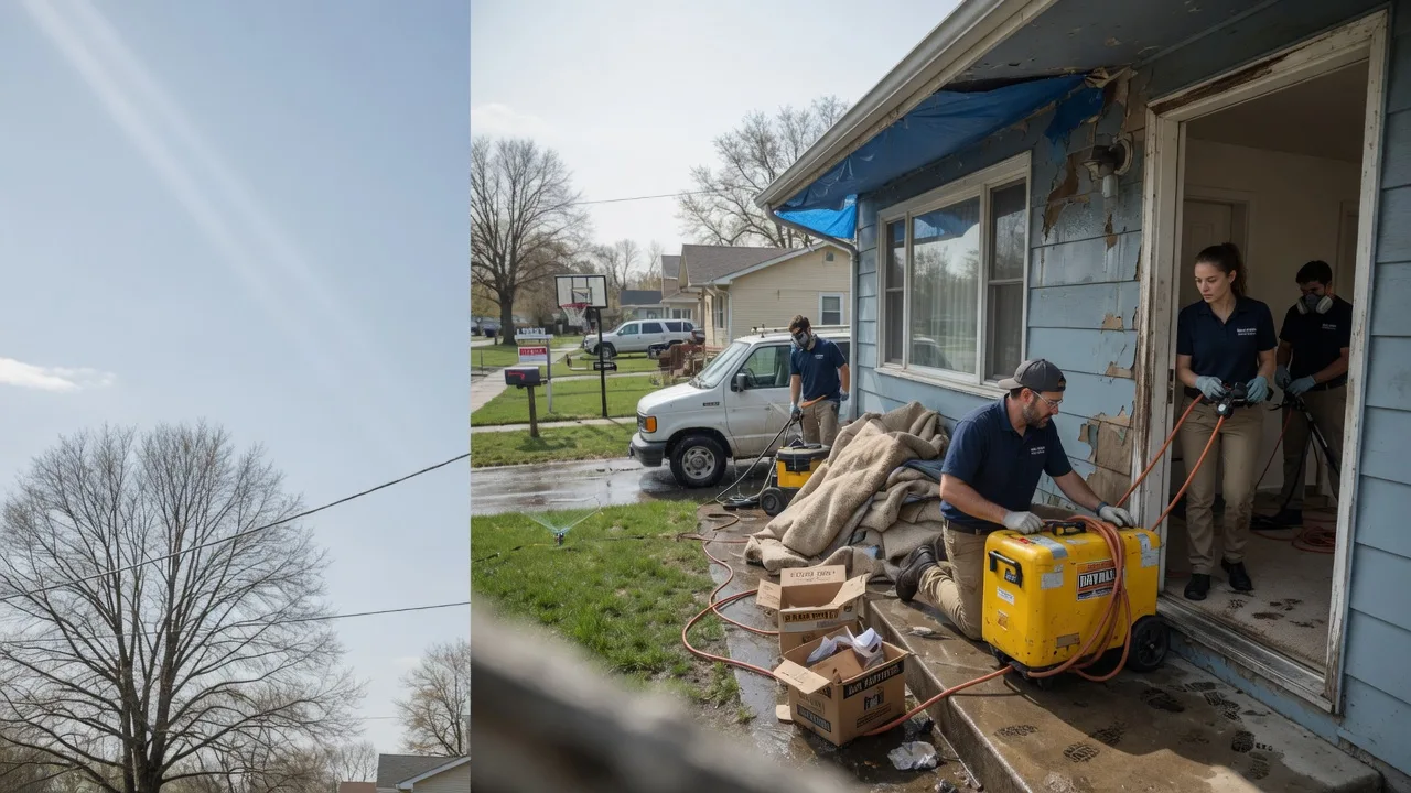 Basement Flood Cleanup in Eureka, KS near me